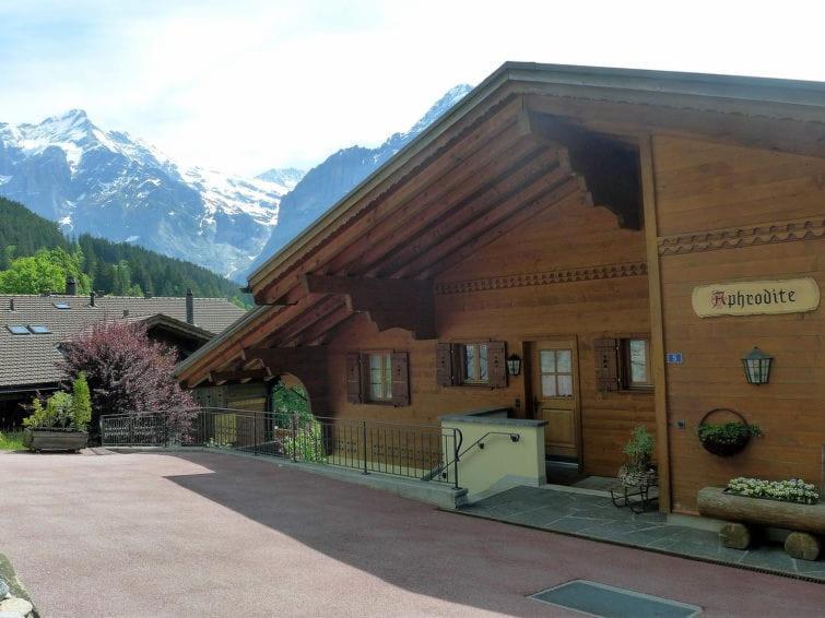 Ferienwohnung Chalet Aphrodite West Grindelwald Exterior foto